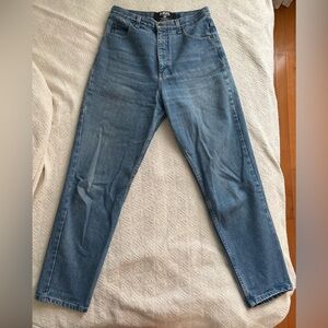 90s fit classic blue jeans